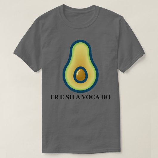 Fresh Avacado T-shirt (Design voorkant)