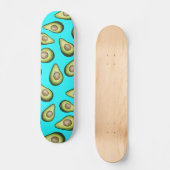Fresh Avocado Pattern Persoonlijk Skateboard (Voorkant)