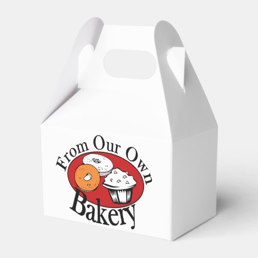 Fresh Baked! Take out box, Restaurant Supplies Bedankdoosjes (Voorkant Zijde)