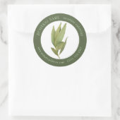 FRESH BAY LEAVES Biz ID Grote ronde Stickers II (Tas)