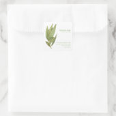 FRESH BAY LEAVES Biz ID Kleine Vierkante Stickers (Tas)