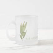 FRESH BAY LEAVES Frosted Glass Mok (Links)