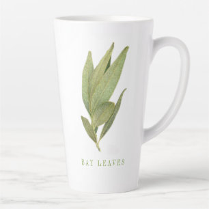 FRESH BAY LEAVES Tall Latte Mok