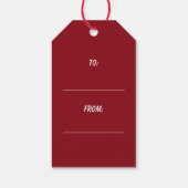Fresh Beet Collectie Wit Cadeaulabel (Achterkant)