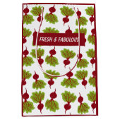 Fresh Beet Collectie Wit Medium Cadeauzakje (Voorkant)