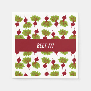 Fresh Beet Collectie Wit Servet