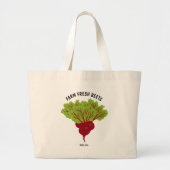 Fresh Beet Collection Grote Tote Bag (Voorkant)