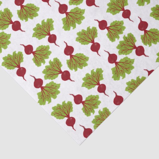 Fresh Beet Collection  Tissuepapier (Detail)