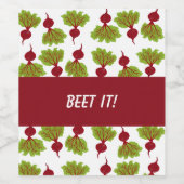 Fresh Beet Collection White Wijn Etiket (Enkel label)