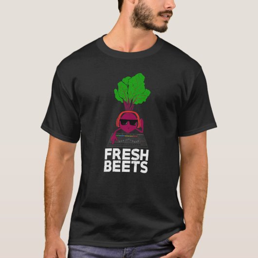 Fresh Beets Design for a DJ Premium T-shirt (Voorkant)