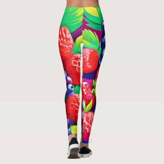 Fresh Berry Bounty Leggings (Achterkant)