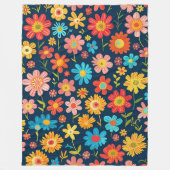 Fresh Blossom Energy 60x80 Fleece Deken (Voorkant)