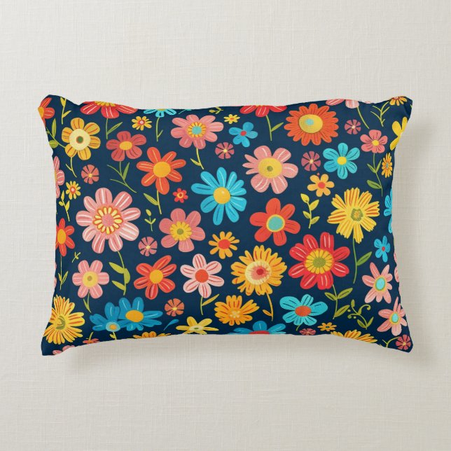 Fresh Blossom Energy Accent Pillow Accent Kussen (Voorkant)