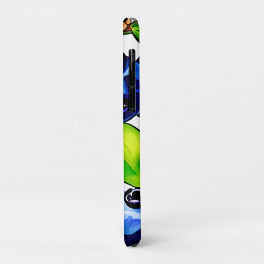 Fresh Blueberry Art Case-Mate iPhone Case (Achterkant/links)