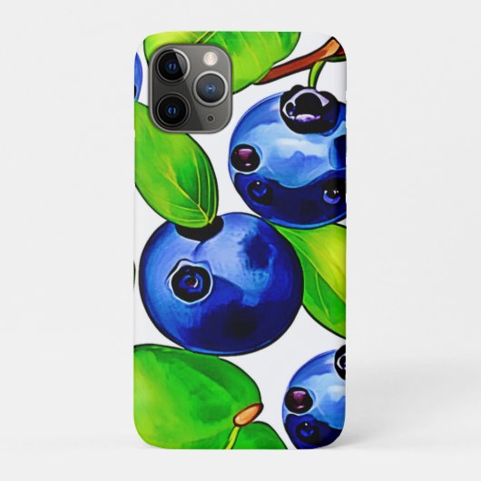 Fresh Blueberry Art Case-Mate iPhone Case (Achterkant)