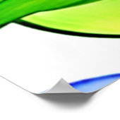 Fresh Blueberry Art Poster (Hoek)