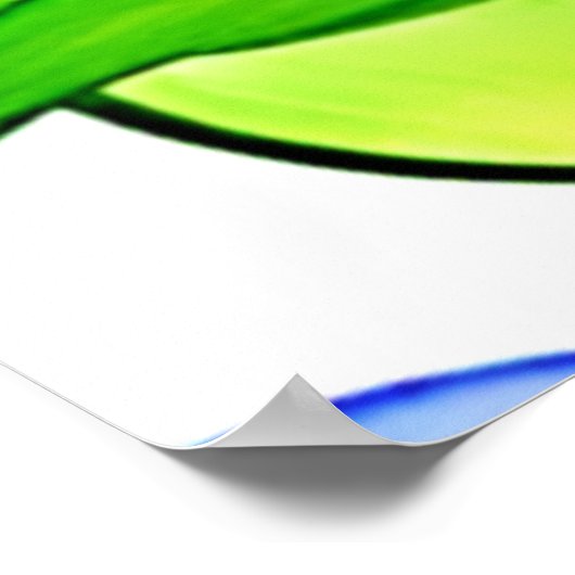 Fresh Blueberry Art Poster (Hoek)