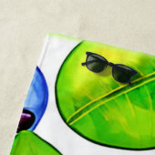 Fresh Blueberry Art Strandlaken (In situ)