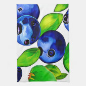 Fresh Blueberry Art Theedoek (Verticaal)