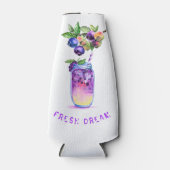 Fresh Blueberry Drink Bottle Cooler - Aangepaste t (Voorkant)