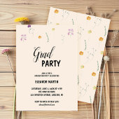 Fresh Blush Wildflowers Uitnodiging