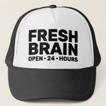 Fresh Brain™ Truckerhoed (groot formaat ontwerp)