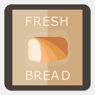 Fresh Bread Bakery Sticker
