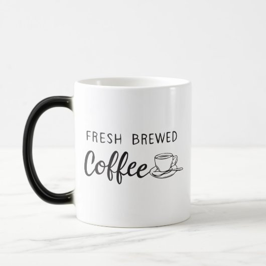 Fresh Brewed Coffee Magische Mok (Links)
