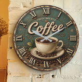 Fresh Brewed Coffee Rustic Farmhouse Grote Klok