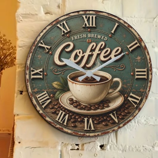 Fresh Brewed Coffee Rustic Farmhouse Grote Klok