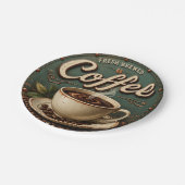 Fresh Brewed Coffee Rustic Farmhouse Papieren Bordje (Gekanteld)
