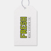 FRESH-cadeautags Cadeaulabel (Achterkant)