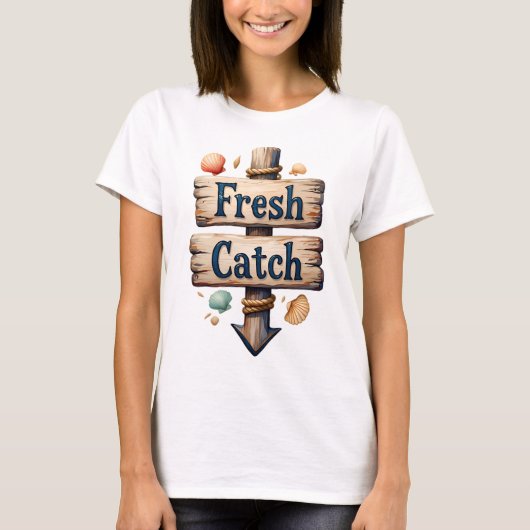 Fresh Catch Delight T-shirt (Voorkant)