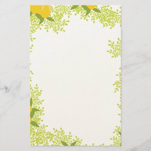 Fresh & Cheerful Writing Paper Briefpapier (Voorkant)