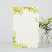 Fresh & Cheerful Writing Paper Briefpapier (Staand voorkant)