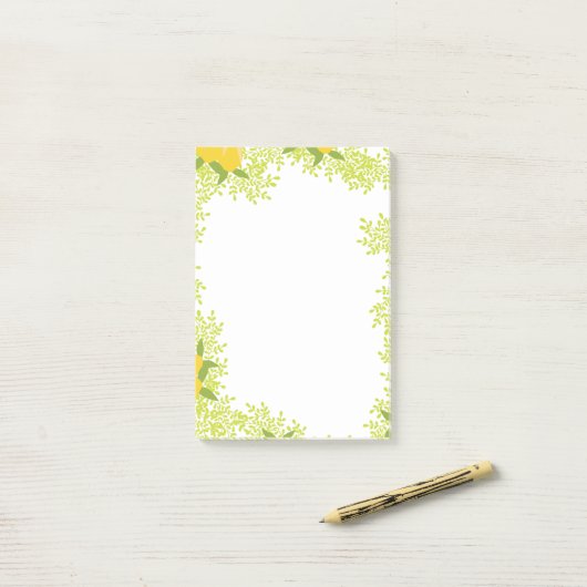 Fresh & Cheerful Writing Paper Post-it® Notes (Op bureau)