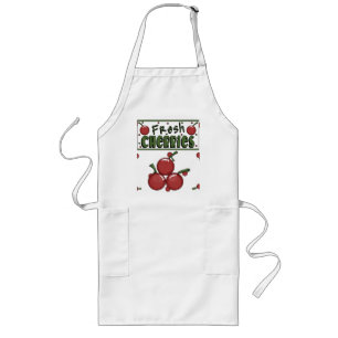 Fresh Cherries Apron Lang Schort