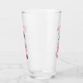 Fresh Cherry Drink Glass - Aangepaste tekst Glas (Links)