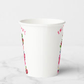 Fresh Cherry Drink Party Paper Cups - Aangepaste t Papieren Bekers (Rechts)