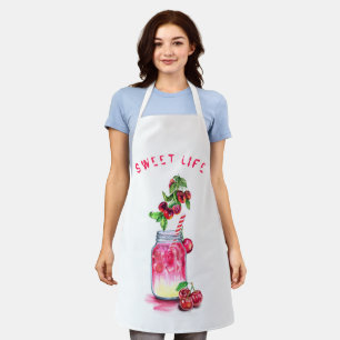 Fresh Cherry Drink Schort - aangepaste tekst