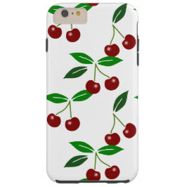 Fresh Cherry Seamless Pattern iPC Case-Mate iPhone 14 Hoesje