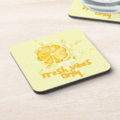 Fresh Citrus Coaster Set- Lemon Design Bier Onderzetter (Linkerzijde)