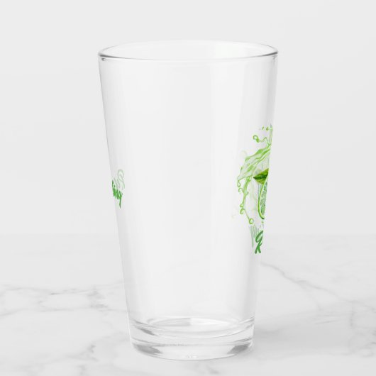 Fresh Citrus-Lime Design Glas (Rechts)