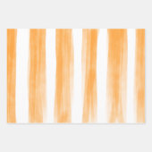 Fresh Citrus Oranje Summer Botanical Greenery Inpakpapier Vel (Voorkant 2)