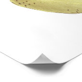 Fresh Citrus Painted Lemons Mediterranean Welcome Poster (Hoek)