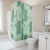 Fresh Clean Green Douchegordijn (In situ)