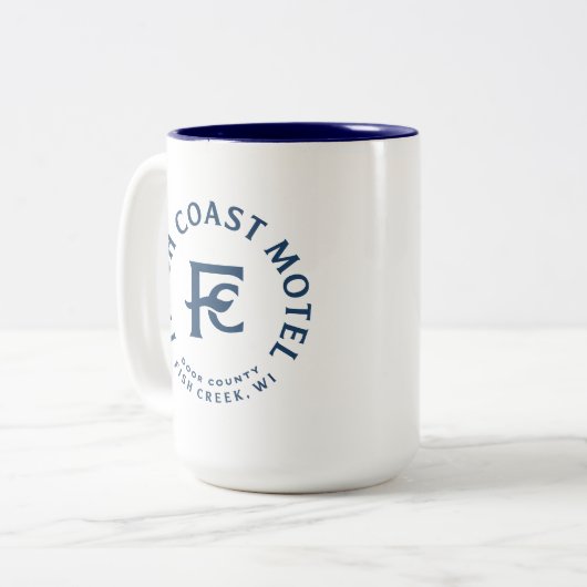 Fresh Coast Motel Coffee Mok (Voorkant links)