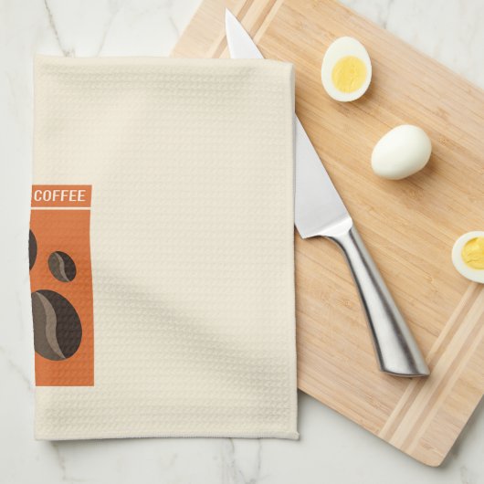 Fresh Coffee Theedoek (Quarter Fold)