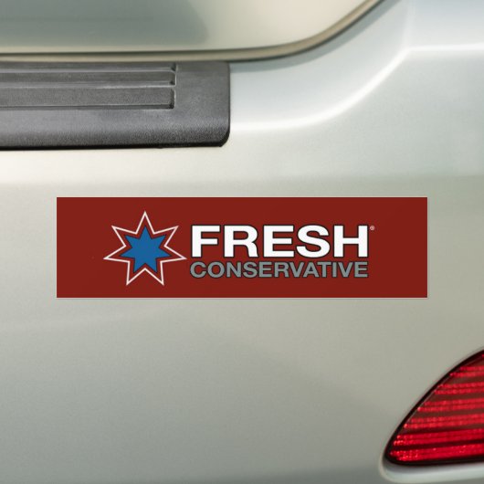 Fresh Conservative Bumpersticker (Op auto)