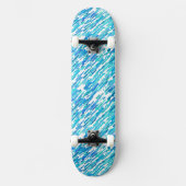 Fresh Cool Marine - Cool Skating Persoonlijk Skateboard (Voorkant)